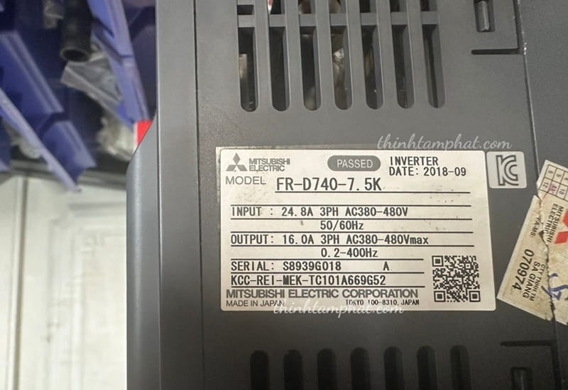 mã lỗi biến tần Mitsubishi